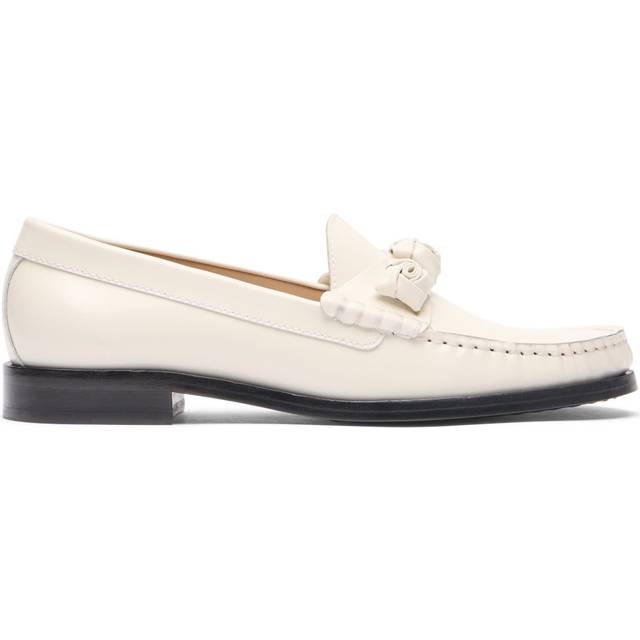 Stuart Weitzman, ROSIE LOAFER, FLATS AND LOAFERS, CREAM, SPAZZOLATO