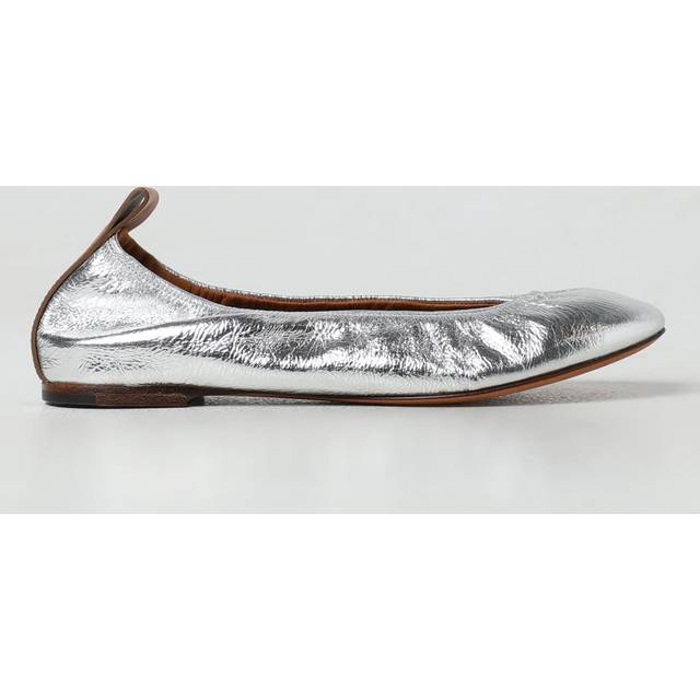 Ballet Flats LANVIN Woman color Silver - 37