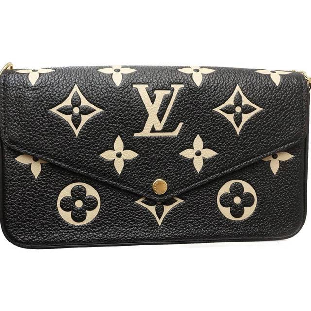 Louis Vuitton Vintage Pochette Felicie Stl. - Axelremsväskor Från Magasin - Black (H 12cm x W 21cm x D 3cm)