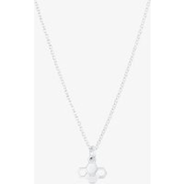 Sterling Silver Tiny Bee Pendant Necklace BP2-SL