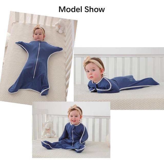 Insular SU3010 Baby Sovsäck Sovsäck för barn Bärbar filt för Baby Toddler Sovsäck