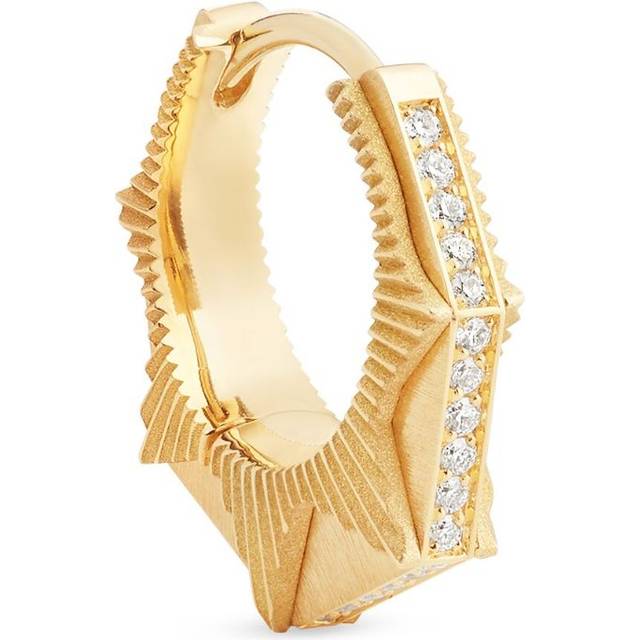 Marie Lichtenberg - 18kt yellow gold small NYC diamond earring - women - 18kt Yellow Gold/Diamond - One Size