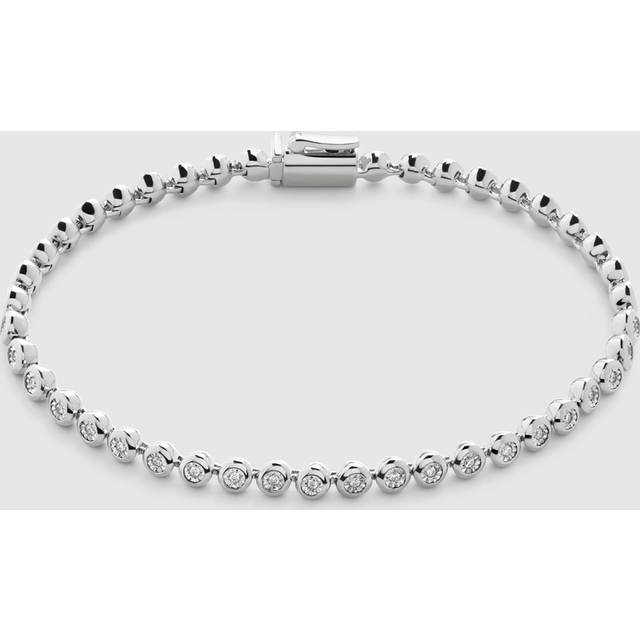 Monica Vinader Lab Grown Diamond Essential Tennis Bracelet