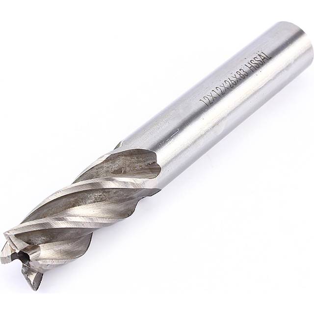 High Quality 12mm HSS CNC Straight Shank 4 Flute End Mill Cutter Drill Bit