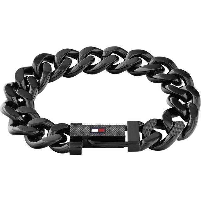 Tommy Hilfiger Wild Men's Bracelet Black, Black, Men