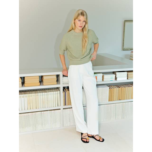 French Connection Lily Lily High Neck Short Sleeve Jumper