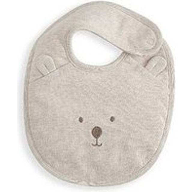 Bear Print Bib - SAND - 1-Size
