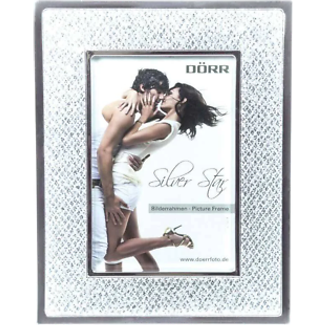 Silverstar siena 8x6 photo frame - silver