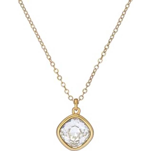 Ted Baker Crastel Gold Tone Plated Crystal Necklace TBJ3692-02-02