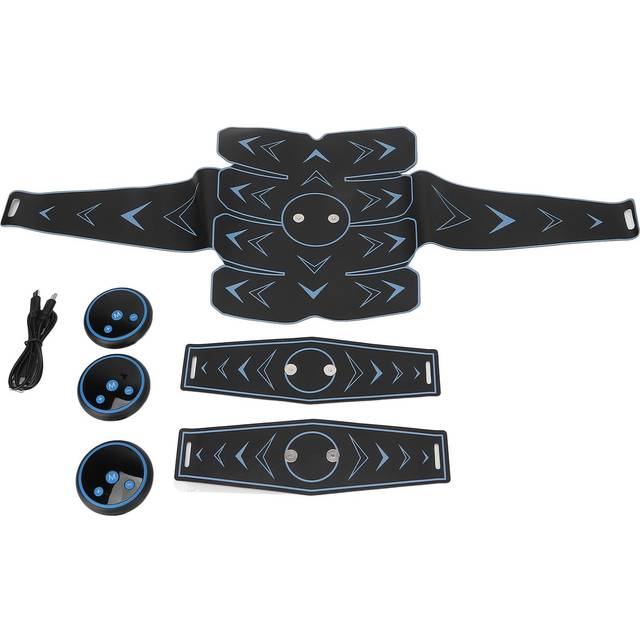 EMS Abdominal Fitness Trainer Pad 15 Strength Soft Silicone PU Electric Muscle Training Massaging