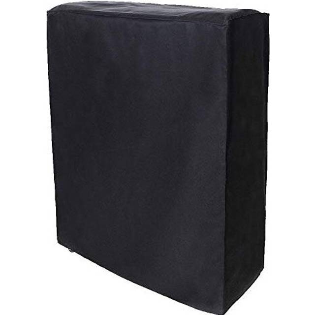 Black Folding Bed Cover Portable Bed Cover Furniture Dust Proof Protective Cover for Indoor Outdoor Use8533107cm