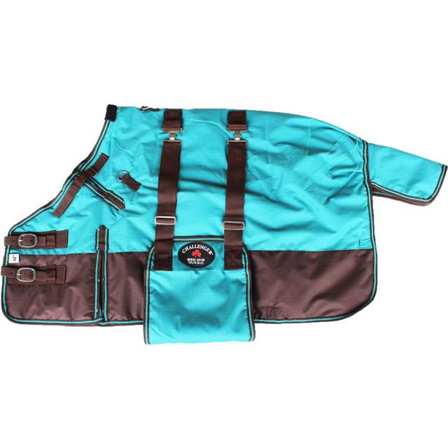 CHALLENGER 60 1000D Miniature Weanling Donkey Pony Horse Foal Winter Blanket Teal 51937B