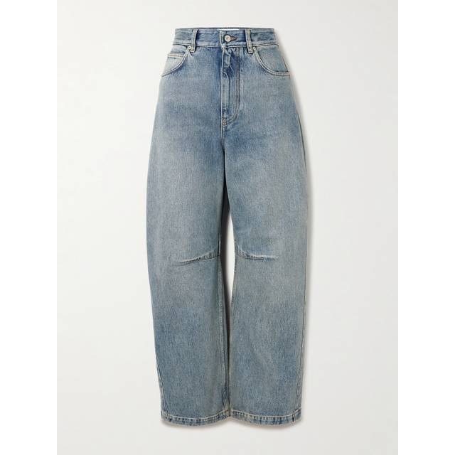Anagram Barrel Leg Jeans - WASHED DENIM - 38 FR (6 US)