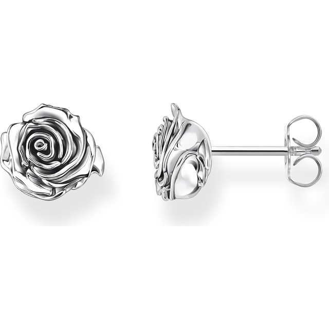 Thomas Sabo H2323-637-21 Ohrstecker midnight rose silber Damen