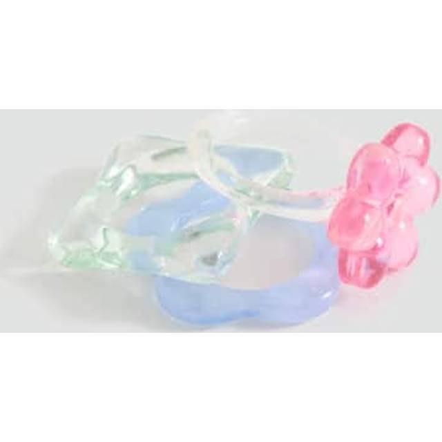 Pack of 3 combined rings aqua green - Kids - One size - MANGO KIDS - Aqua Green - U