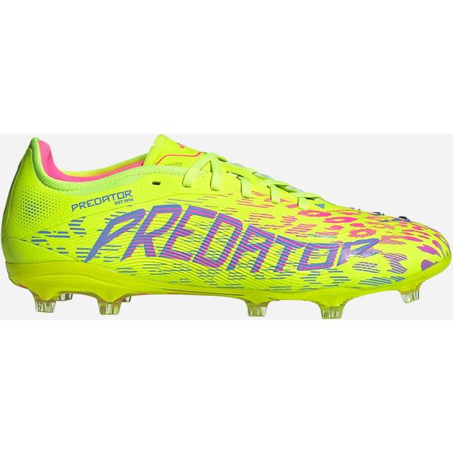 adidas Mens Predator Pro Firm Ground - Yellow, Yellow, Size 8, Men