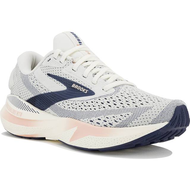 BROOKS ADRENALINE GTS 24 Laufschuhe Damen Grey/Blue Ribbon/Peach 2A (schmal) 38,5