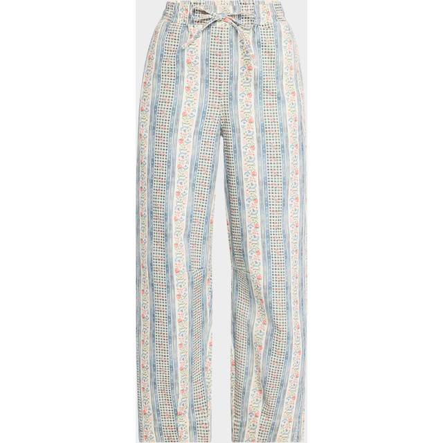 Felix Wallpaper Floral Twill Jeans - BLUE - 16 UK (12 US)
