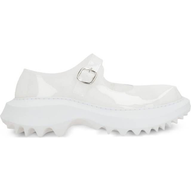 Comme Des Garçons - Mary-Jane sneakers - women - Rubber/PVC/Fabric - 40 - White