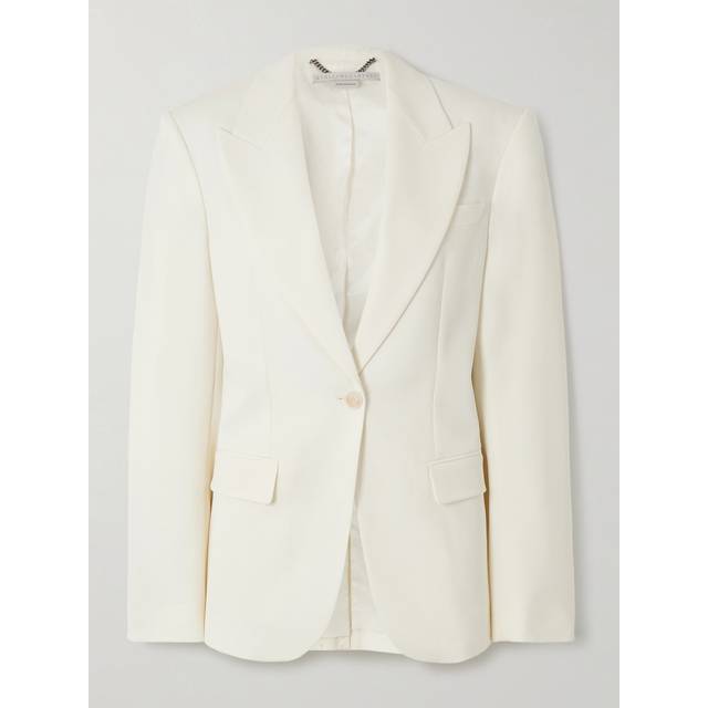 Stella McCartney Wool-blend blazer - beige (UK 18)