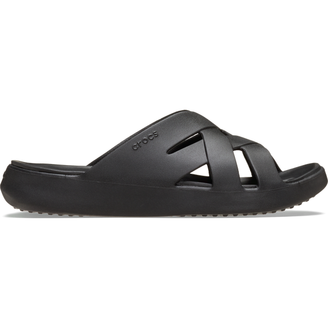 Crocs | Women | Getaway Weave | Slides | Black | 3