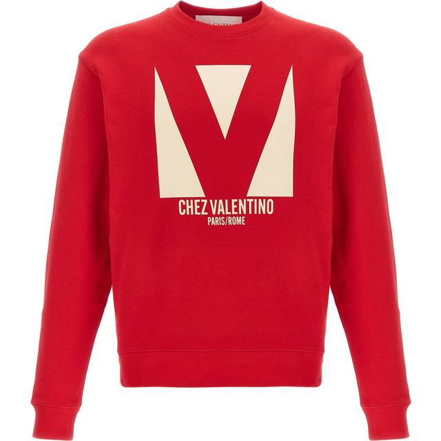 Valentino Garavani-Chez Valentino Felpe Rosso-Uomo - Red - L