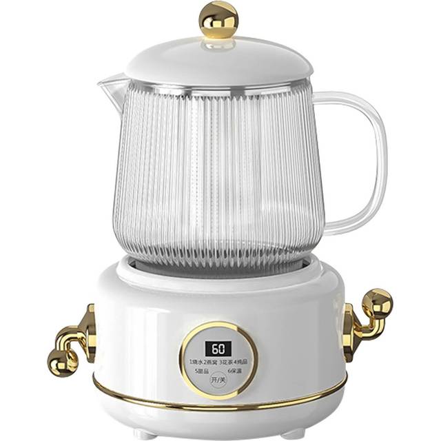 Health Pot Stainless Steel Glass Multifunctional Mini Electric Tea Maker Kettle for Home and Office L vit