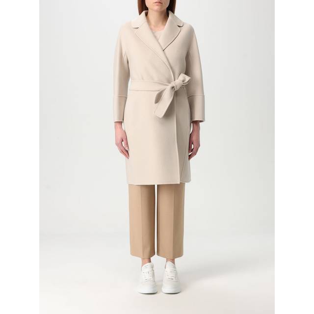 MAX MARA S | Beige wool ARONA short coat | Women | 40 - beige (40)