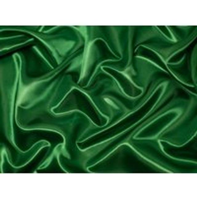 Minerva Core Range Soft Polyester Satin Fabric Bottle Green