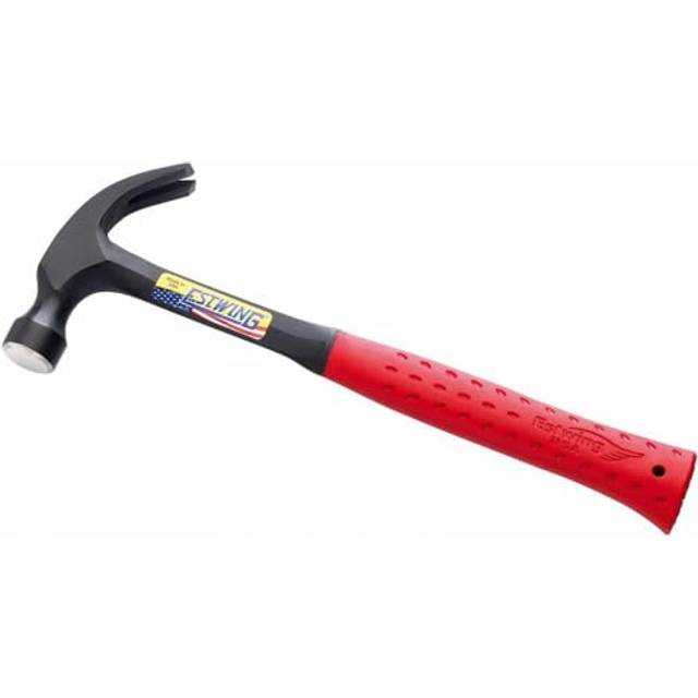 Estwing E3/20c Curved Claw Hammer - Red Vinyl Grip 560g (20oz)