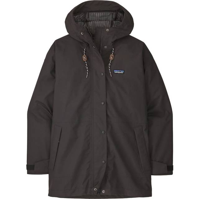 Patagonia - Women's Outdoor Everyday Rain Jacket - Waterproof jacket size XL, grey/black