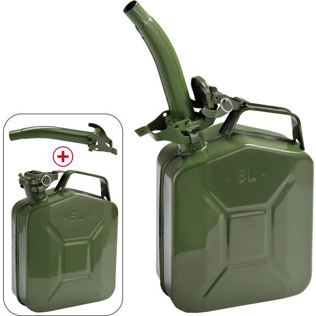 Jerry Can Steel 5L incl Pourer