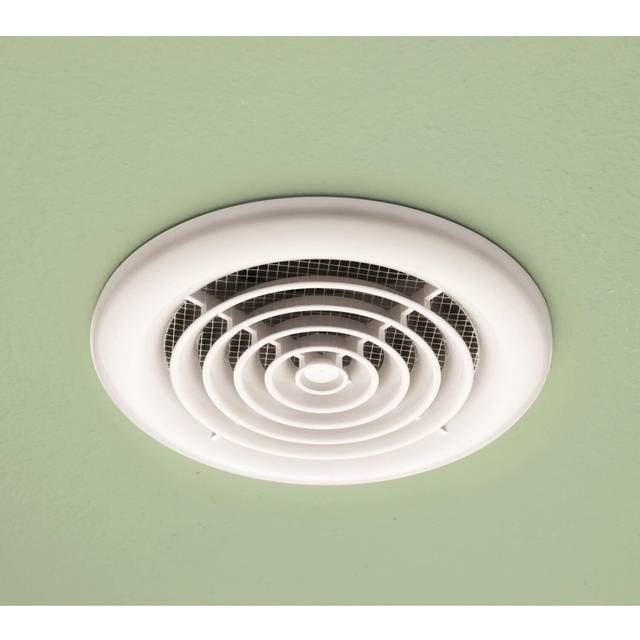 Hib - turbo ceiling fan in white hib 33500 bathroom extractor fan