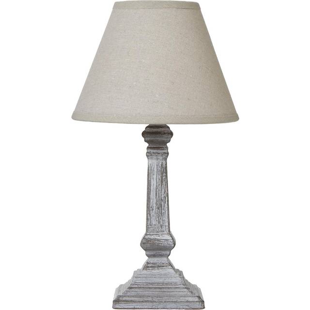 Capsa Column Table Lamp (UK Plug) - Grey - One Size