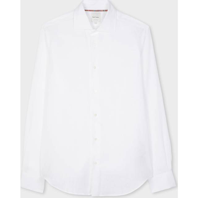 Paul Smith Slim-Fit White Linen Shirt - 17