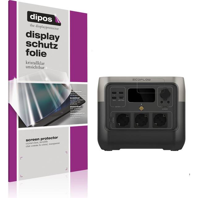 2x screen protector for ef ecoflow river 2 pro protection crystal clear dipos