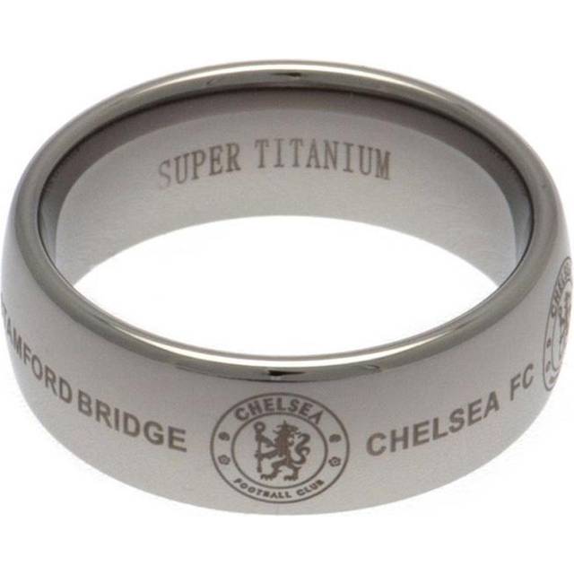 Chelsea FC Super Titanium Ring M silver