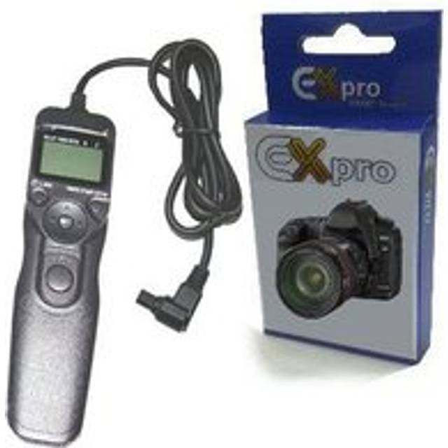 Ex-Pro RS-80N3 / TC 80N3 Timer Remote Shutter Release cable switch with LCD Display for Canon