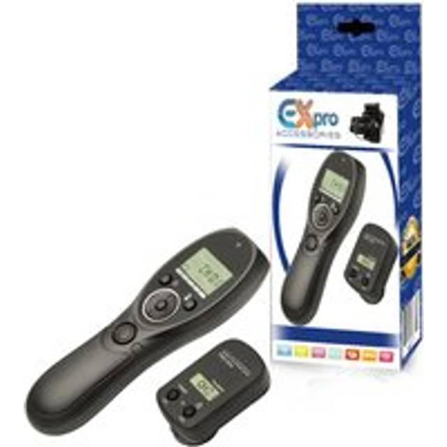 Ex-Pro Wireless-Pro RS-80N3 2.4GHz LCD Timer Remote Switch Control for Canon DSLR Cameras