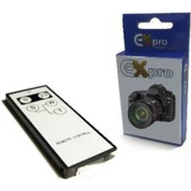 Ex-Pro® Canon RC-5 RC5 White Remote switch shutter release wireless (Infrared) for Canon DSLR Cameras/Digital Rebel