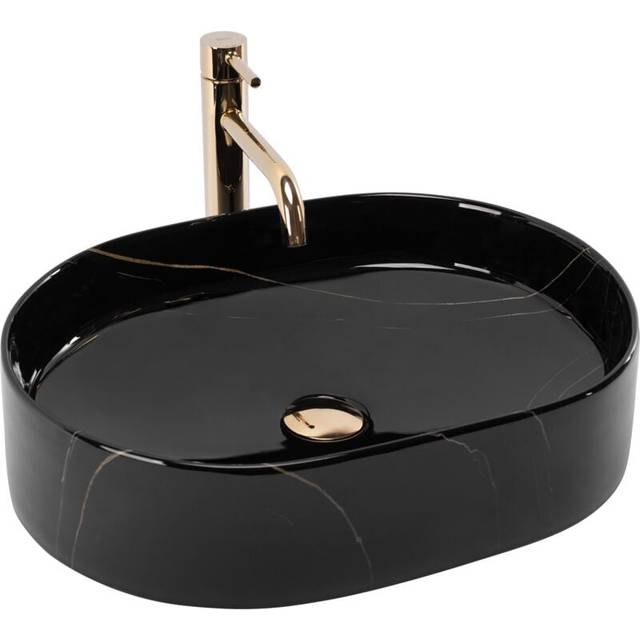 Countertop washbasin REA nadia 50 stone grey
