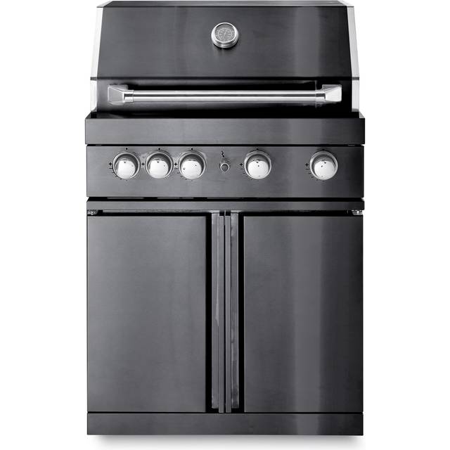 Black Collection - Fristående Gasolgrill med 4 effektiva brännare och infravärme