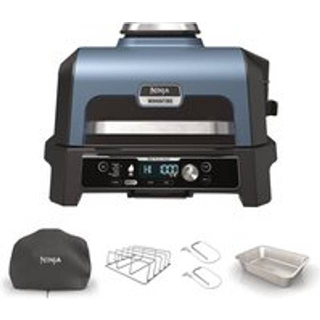 Ninja Woodfire Pro Connect XL Electric BBQ Grill & Smoker - OG901UKAMZ