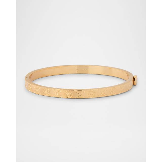 Tory Burch T Monogram 5mm Hinge Bracelet