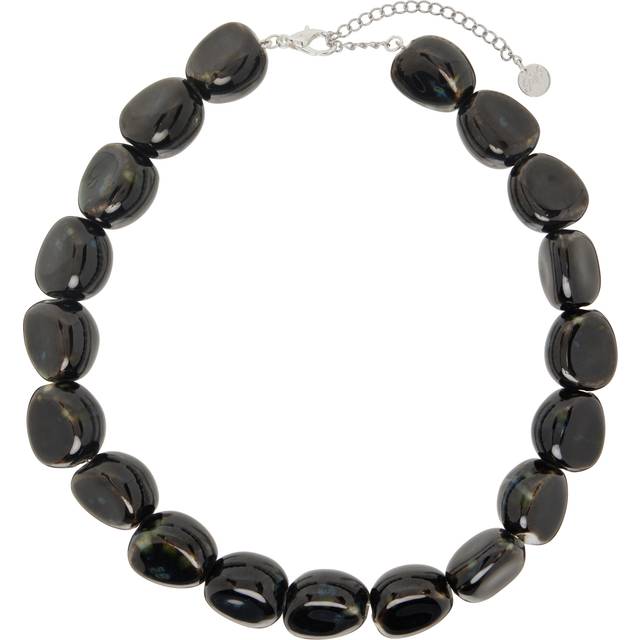 Paloma Wool Navy Mabel Necklace - 134 Navy - UNI