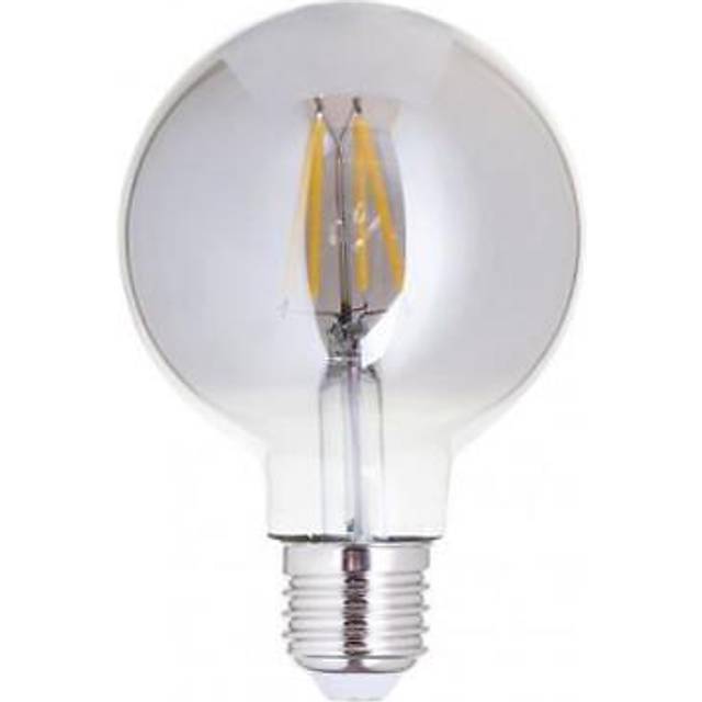 Litecraft Light Bulb E27 Edison Screw 4.5W LED Globe Smoke Tint