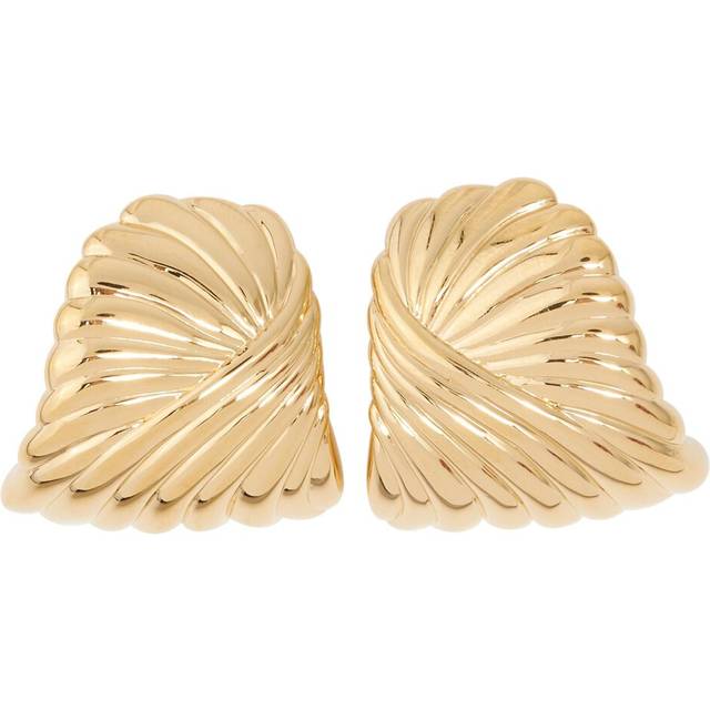 Ripple Oversized Stud Earrings