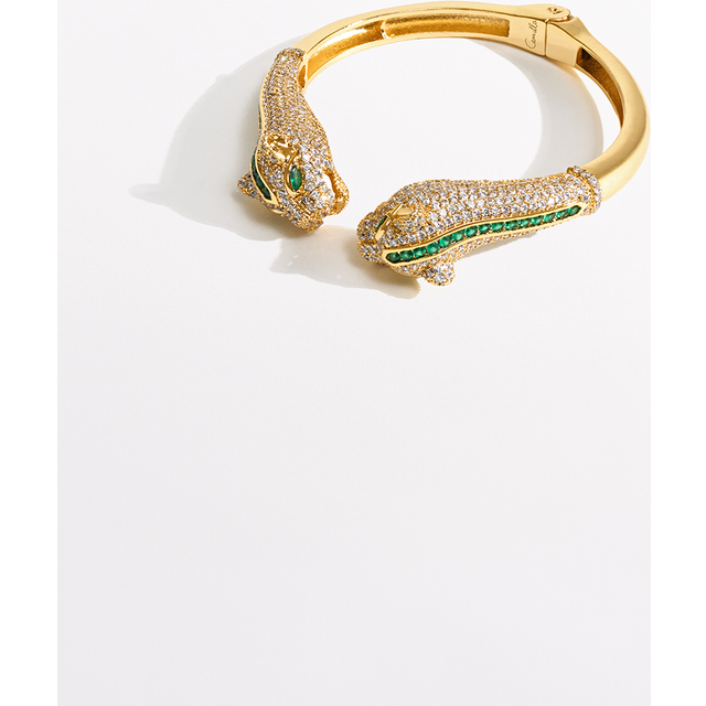 Fierce Folklore Bastet Bangle Gold, O/S