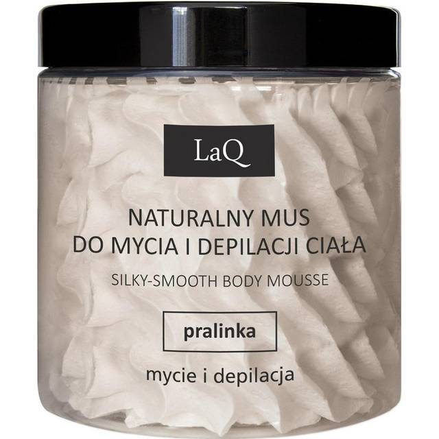 Praline Dual-Action Cleansing Mousse - Body Wash & Hair Remover, 250ml