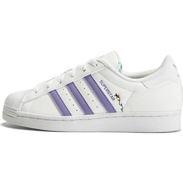 (GS) adidas Superstar Shoes 'Save The Bees' - white - 3.5